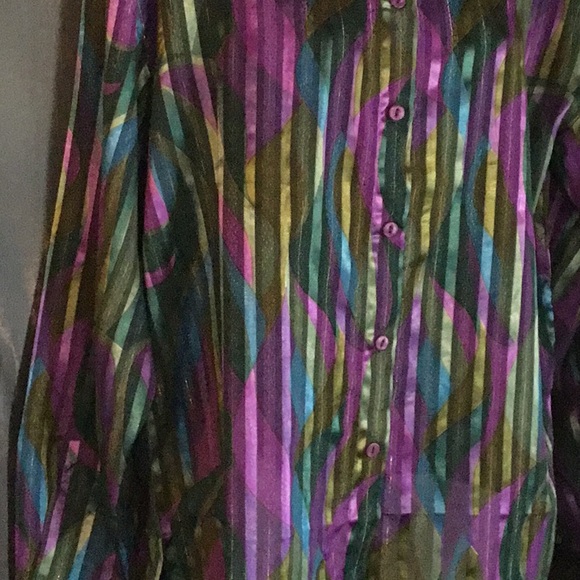 .NWT Vintage 1980 O’Keif & O’Keif Women’s Blouse - Picture 12 of 15